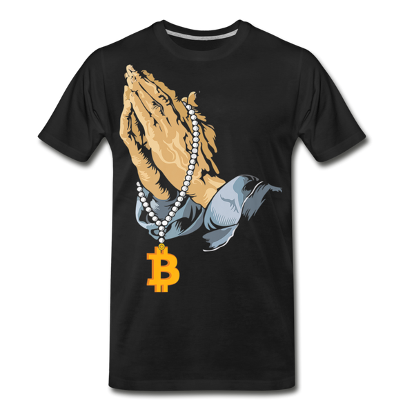 Bitcoin Pray Rosary Eco-friendly T-Shirt [Organic]