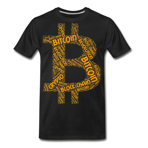 Bitcoin Crypto Revolution Blockchain Eco-friendly T-Shirt [Organic]